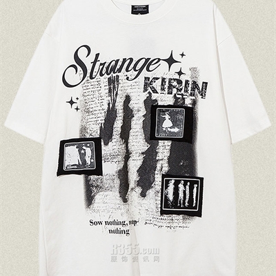 市场上装-T恤-电商T恤