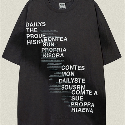 市场上装-T恤-电商T恤