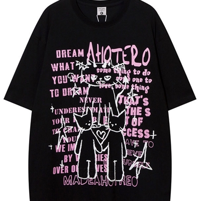 市场上装-T恤-电商T恤