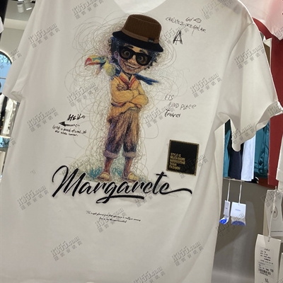 市场上装-T恤-休闲T恤【实拍】