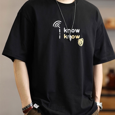 市场上装-T恤-休闲T恤