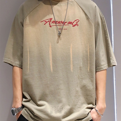 市场上装-T恤-休闲T恤