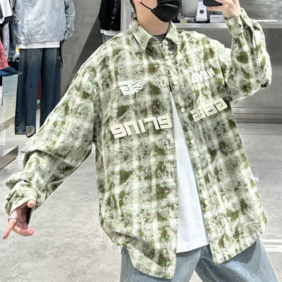 市场上装-衬衫-休闲衬衫