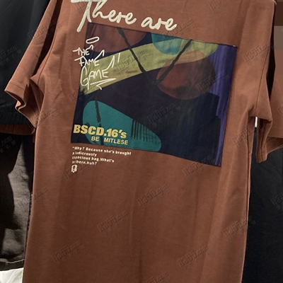 市场上装-T恤-休闲T恤【实拍】