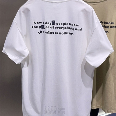 市场上装-T恤-休闲T恤