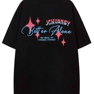 市场上装-T恤-电商T恤