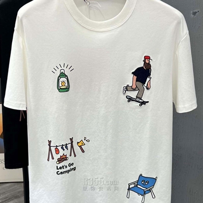 市场上装-T恤-休闲T恤