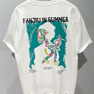 市场上装-T恤-休闲T恤