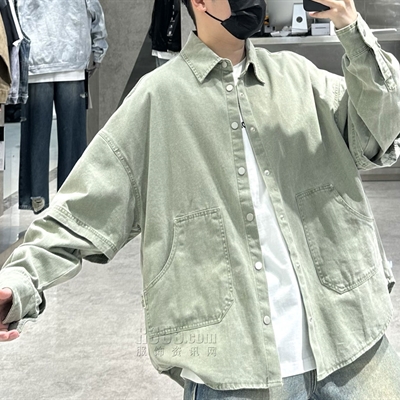 市场上装-衬衫-休闲衬衫