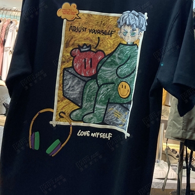 市场上装-T恤-休闲T恤【实拍】