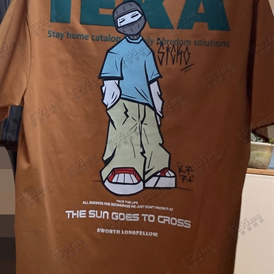 市场上装-T恤-休闲T恤【实拍】