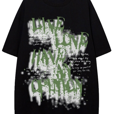 市场上装-T恤-电商T恤