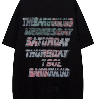 市场上装-T恤-电商T恤