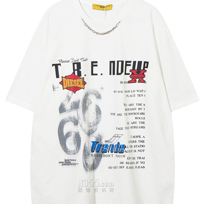 市场上装-T恤-电商T恤