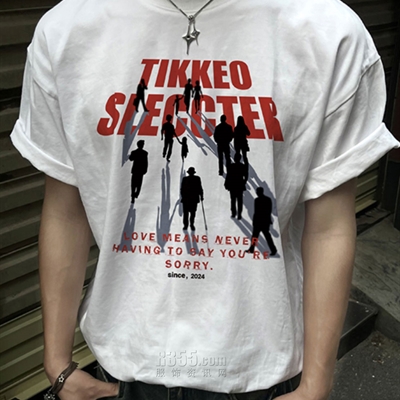 市场上装-T恤-电商T恤