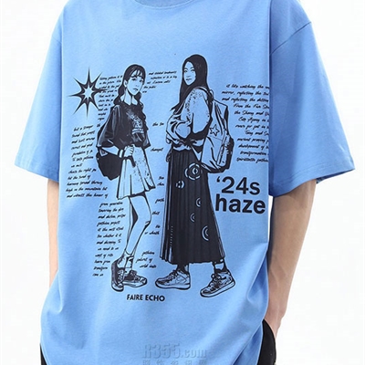 市场上装-T恤-电商T恤