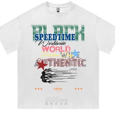 市场上装-T恤-电商T恤