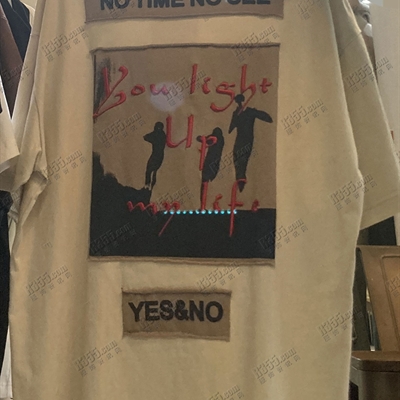 市场上装-T恤-电商T恤【实拍】