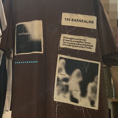 市场上装-T恤-电商T恤【实拍】