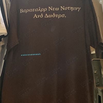 市场上装-T恤-电商T恤【实拍】