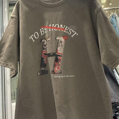 市场上装-T恤-电商T恤【实拍】