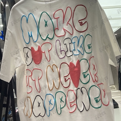 市场上装-T恤-电商T恤【实拍】