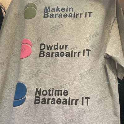 市场上装-T恤-电商T恤【实拍】