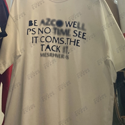 市场上装-T恤-电商T恤【实拍】