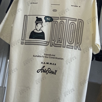 市场上装-T恤-休闲T恤【实拍】