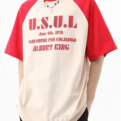 市场上装-T恤-电商T恤