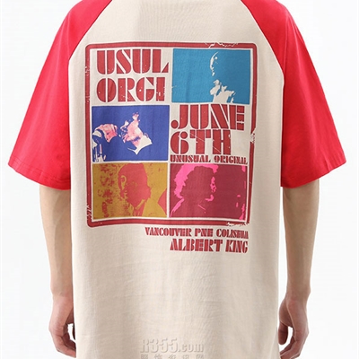 市场上装-T恤-电商T恤