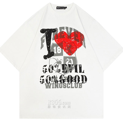 市场上装-T恤-电商T恤