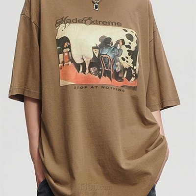 市场上装-T恤-电商T恤