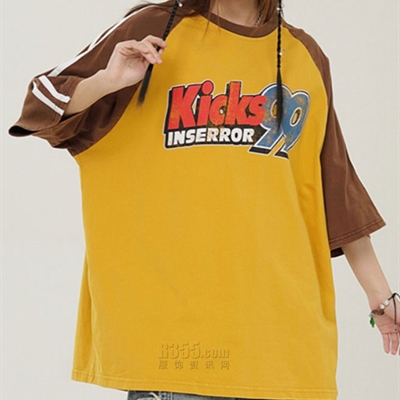 市场上装-T恤-电商T恤