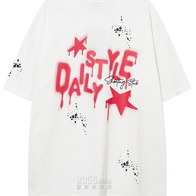 市场上装-T恤-电商T恤