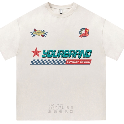 市场上装-T恤-电商T恤