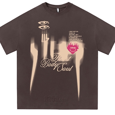 市场上装-T恤-电商T恤