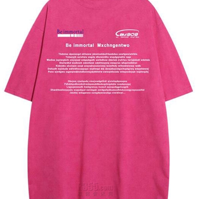 市场上装-T恤-电商T恤