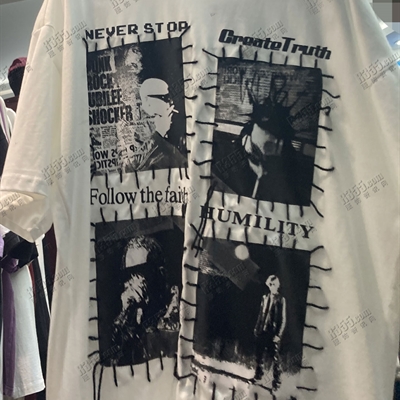 市场上装-T恤-电商T恤【实拍】