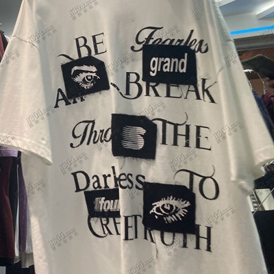 市场上装-T恤-电商T恤【实拍】