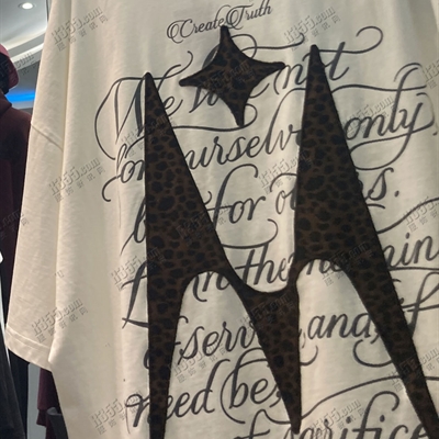 市场上装-T恤-电商T恤【实拍】