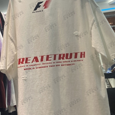 市场上装-T恤-电商T恤【实拍】