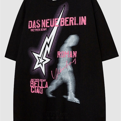 市场上装-T恤-电商T恤