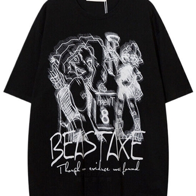 市场上装-T恤-电商T恤