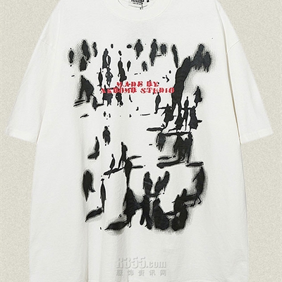 市场上装-T恤-电商T恤