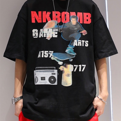 市场上装-T恤-电商T恤