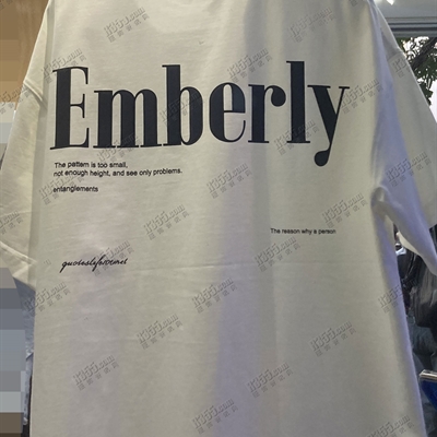 市场上装-T恤-电商T恤【实拍】