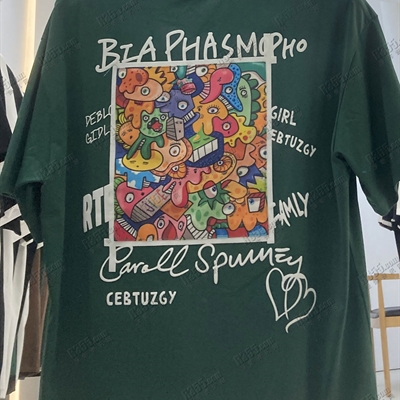 市场上装-T恤-休闲T恤【实拍】