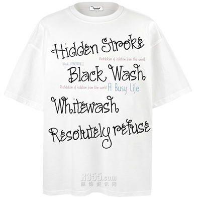 市场上装-T恤-电商T恤