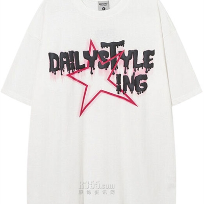 市场上装-T恤-电商T恤